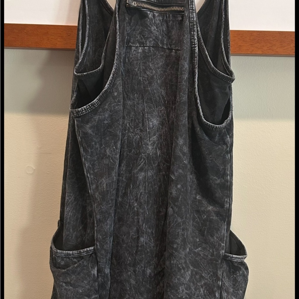 FP Movement by Free People Washed Black Mini Dress - Picture 2 of 3